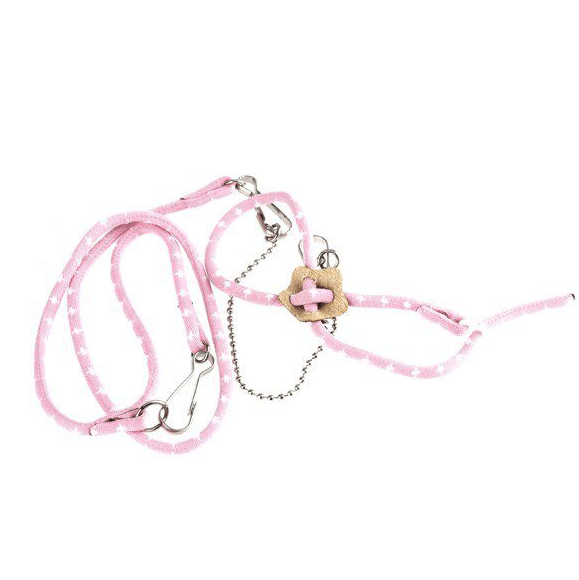Super Soft Adjustable Hamster Traction Rope With Bell