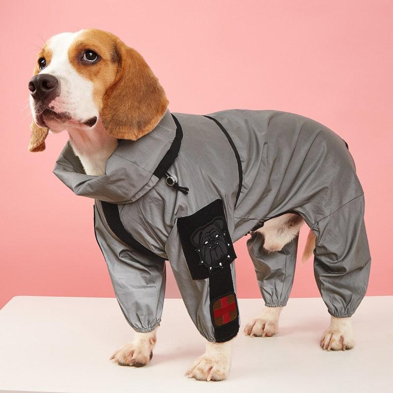 The Reflective Shield All-Weather Dog Raincoat