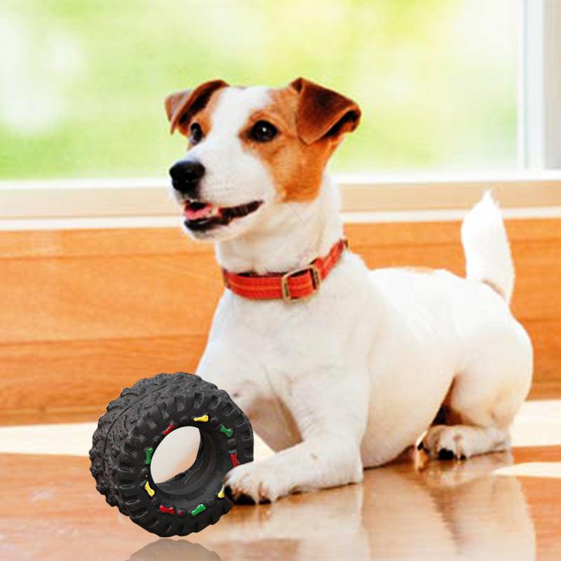 Pet Pals Tire Tunes - Interactive Audible Glue Toy For Dogs